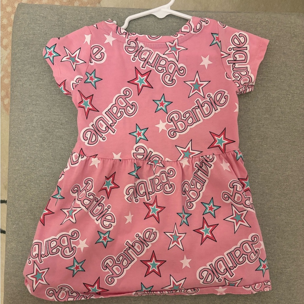 Pink Barbie Logo Dress